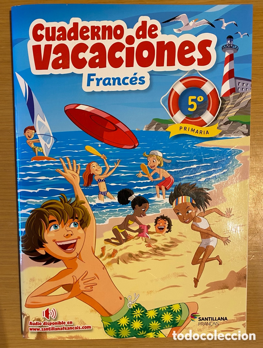 Libros de segunda mano: CUADERNO DE VACACIONES FRANC&Eacute;S - 5&deg; primaria - Foto 1