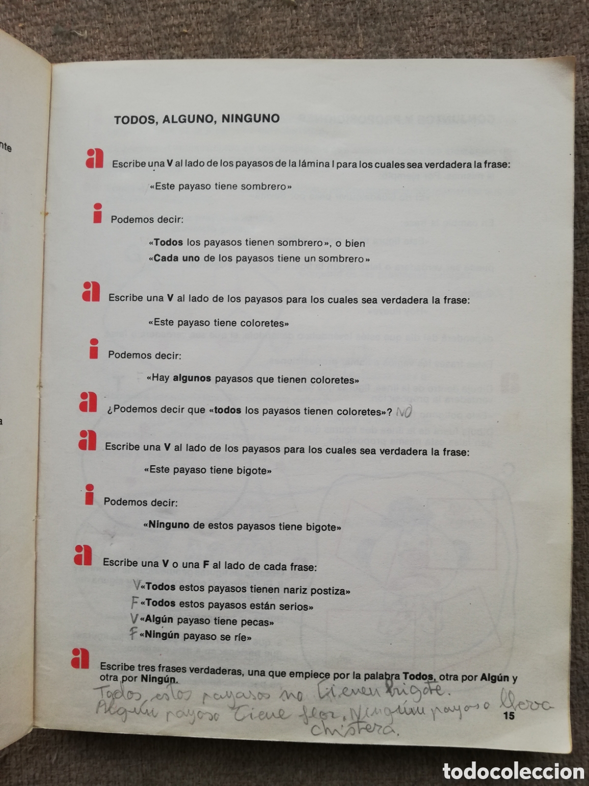 Libros de segunda mano: Matem&aacute;ticas 5&ordm; E.G.B. 5 EGB. Somosaguas. Edici&oacute;n 1975 - Foto 4
