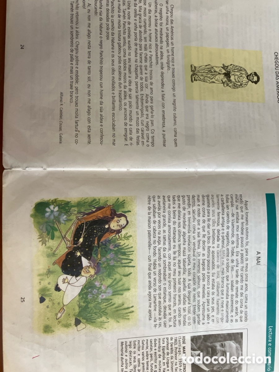 Libros de segunda mano: Lingua galega 6&ordm;EGB - Foto 3