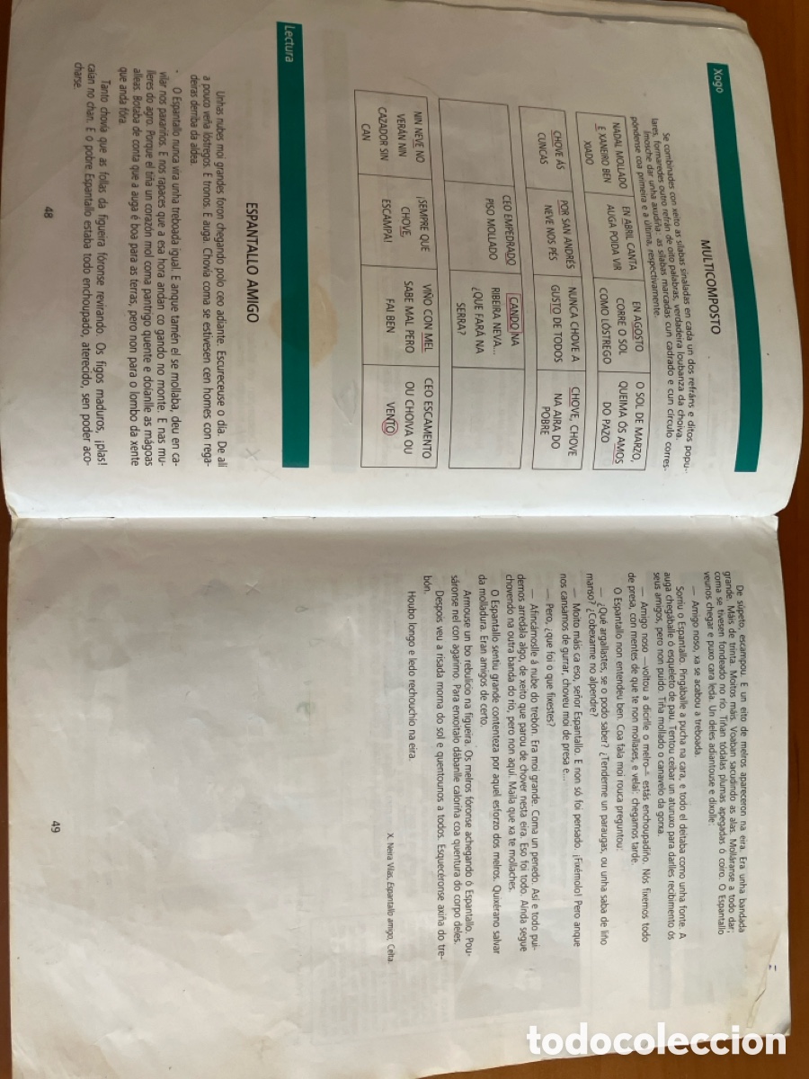 Libros de segunda mano: Lingua galega 6&ordm;EGB - Foto 5