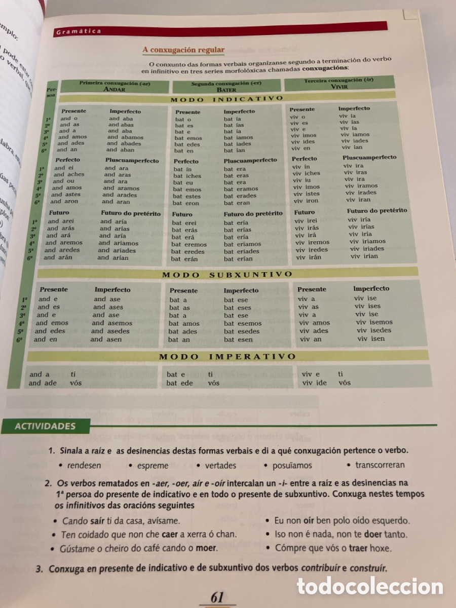 Libros de segunda mano: Lingua e literatura 4&ordm;ESO GALLEGO - Foto 4