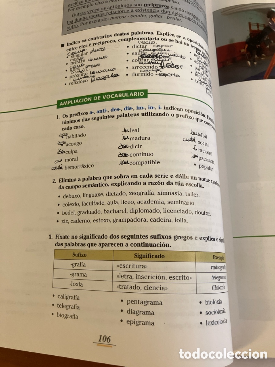 Libros de segunda mano: Lingua e literatura 4&ordm;ESO GALLEGO - Foto 7