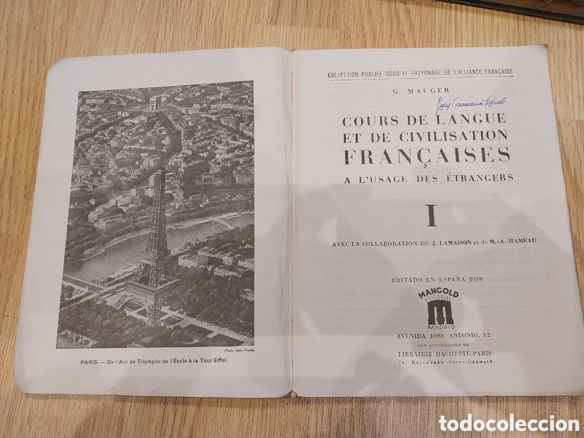 Libros de segunda mano: Lote Antiguos libros Lengua Francesa - Foto 4