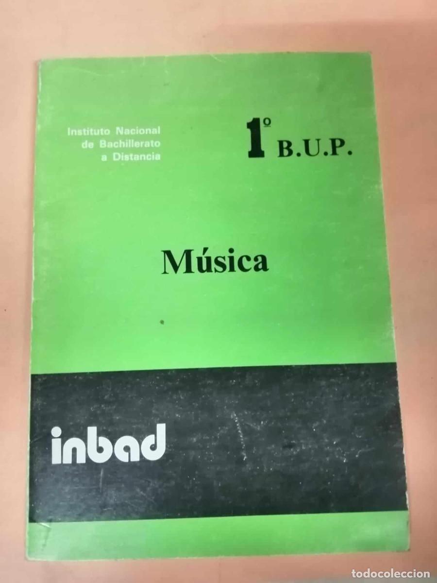 Libros de segunda mano: MUSICA 1&ordm; BUP. INBAD - Foto 1