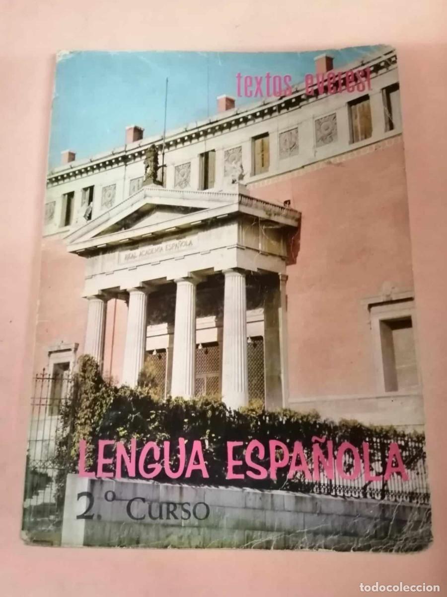 Libros de segunda mano: LENGUA ESPA&Ntilde;OLA 2&ordm; CURSO. TEXTOS EVEREST - Foto 1