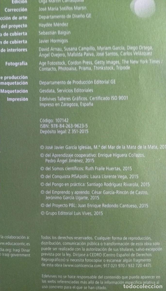 Libros de segunda mano: CIENCIAS DE LA NATURALEZA 4 PRIMARIA. - Foto 6
