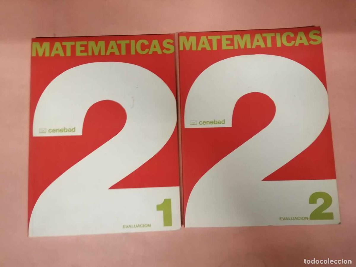 Libros de segunda mano: MATEMATICAS 1 - 2 - 3 (CENEBAD) EVALUACION - Foto 1