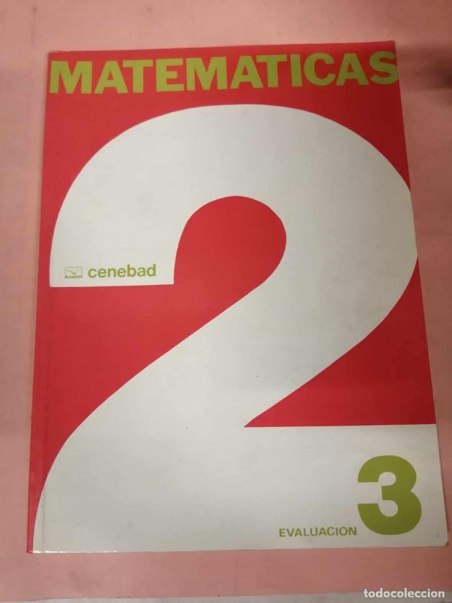 Libros de segunda mano: MATEMATICAS 1 - 2 - 3 (CENEBAD) EVALUACION - Foto 2