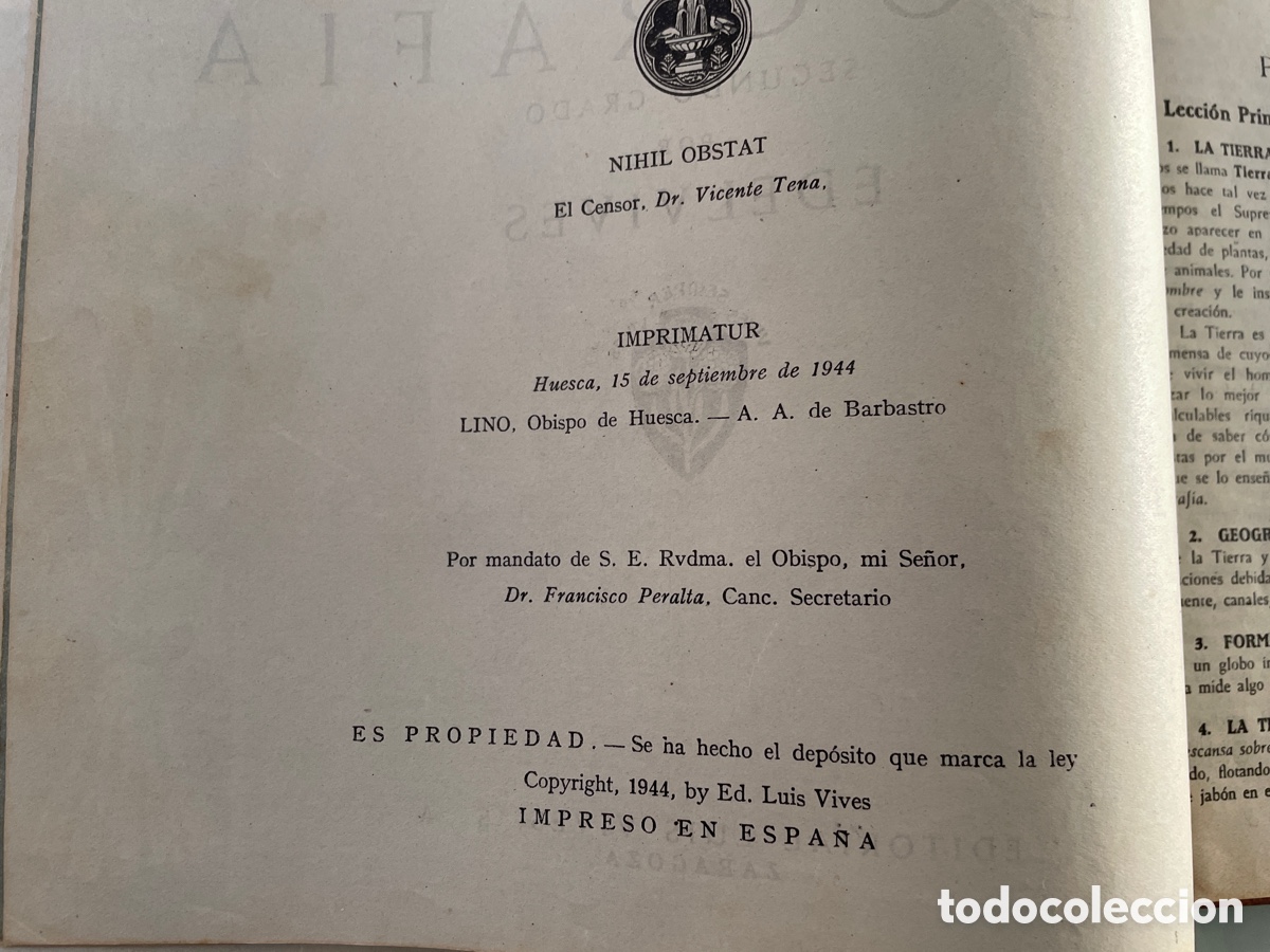 Libros de segunda mano: GEOGRAFIA SEGUNDO GRADO EDELVIVES 1944 - Foto 5
