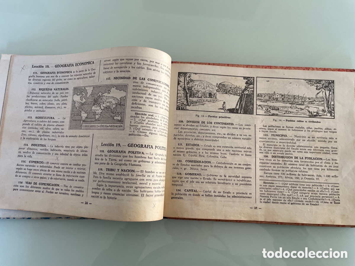 Libros de segunda mano: GEOGRAFIA SEGUNDO GRADO EDELVIVES 1944 - Foto 6