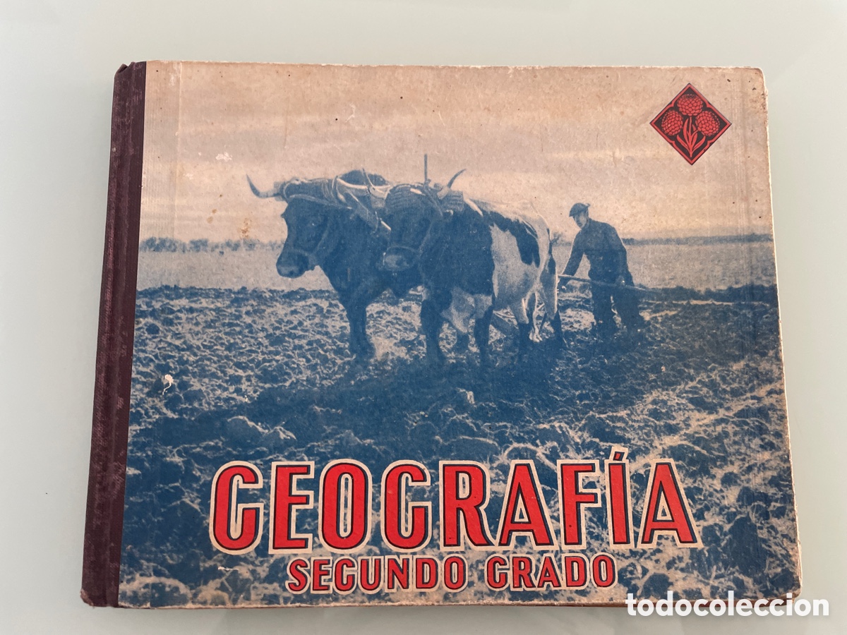 Libros de segunda mano: GEOGRAFIA SEGUNDO GRADO EDELVIVES 1944 - Foto 1
