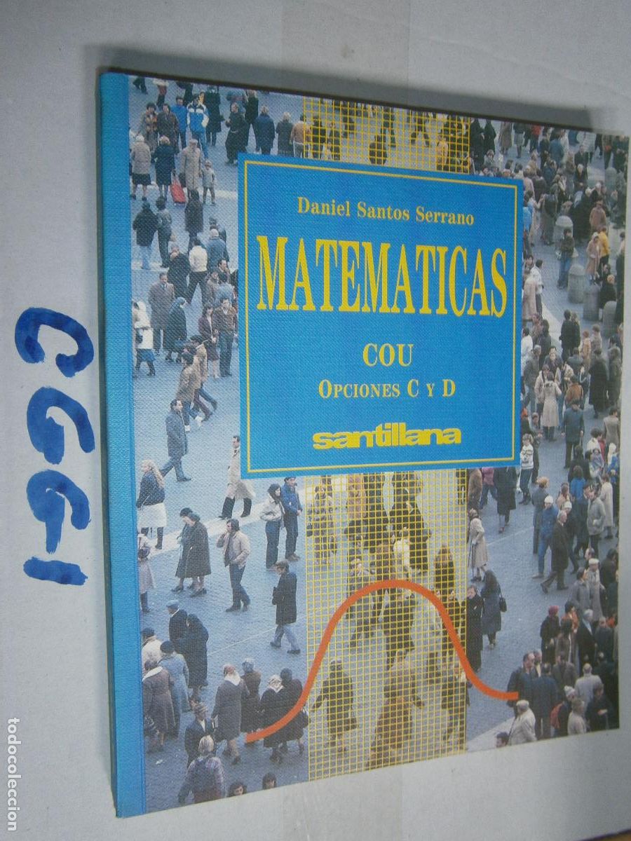 Libros de segunda mano: ANTIGUO LIBRO DE TEXTO - MATEMATICAS COU