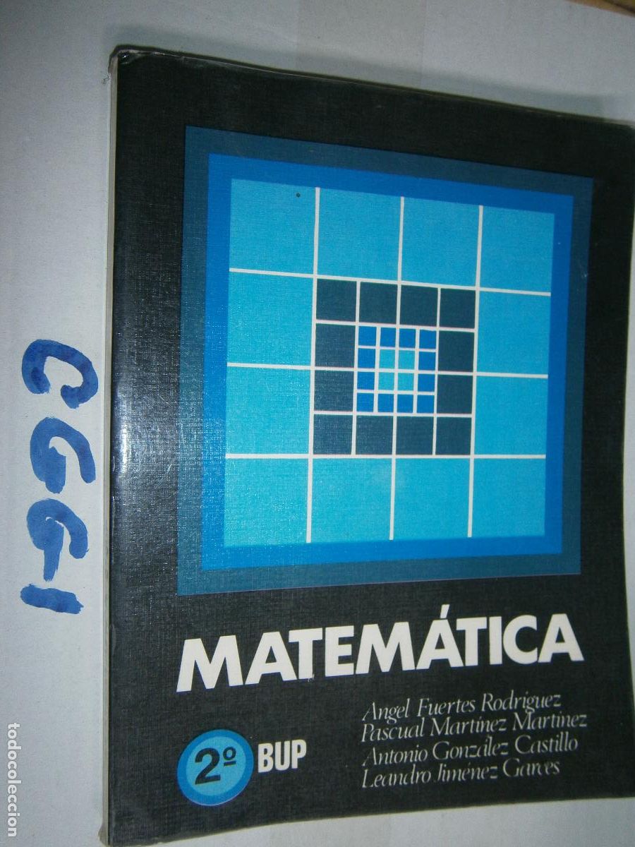 Libros de segunda mano: ANTIGUO LIBRO DE TEXTO - MATEMATICAS 2&ordm; BUP - Foto 1
