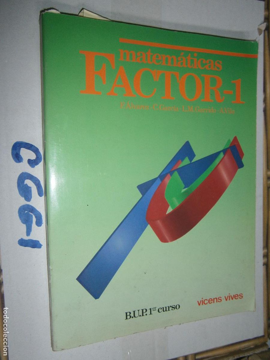 Libros de segunda mano: ANTIGUO LIBRO DE TEXTO - MATEMATICAS 1&ordm; BUP - Foto 1
