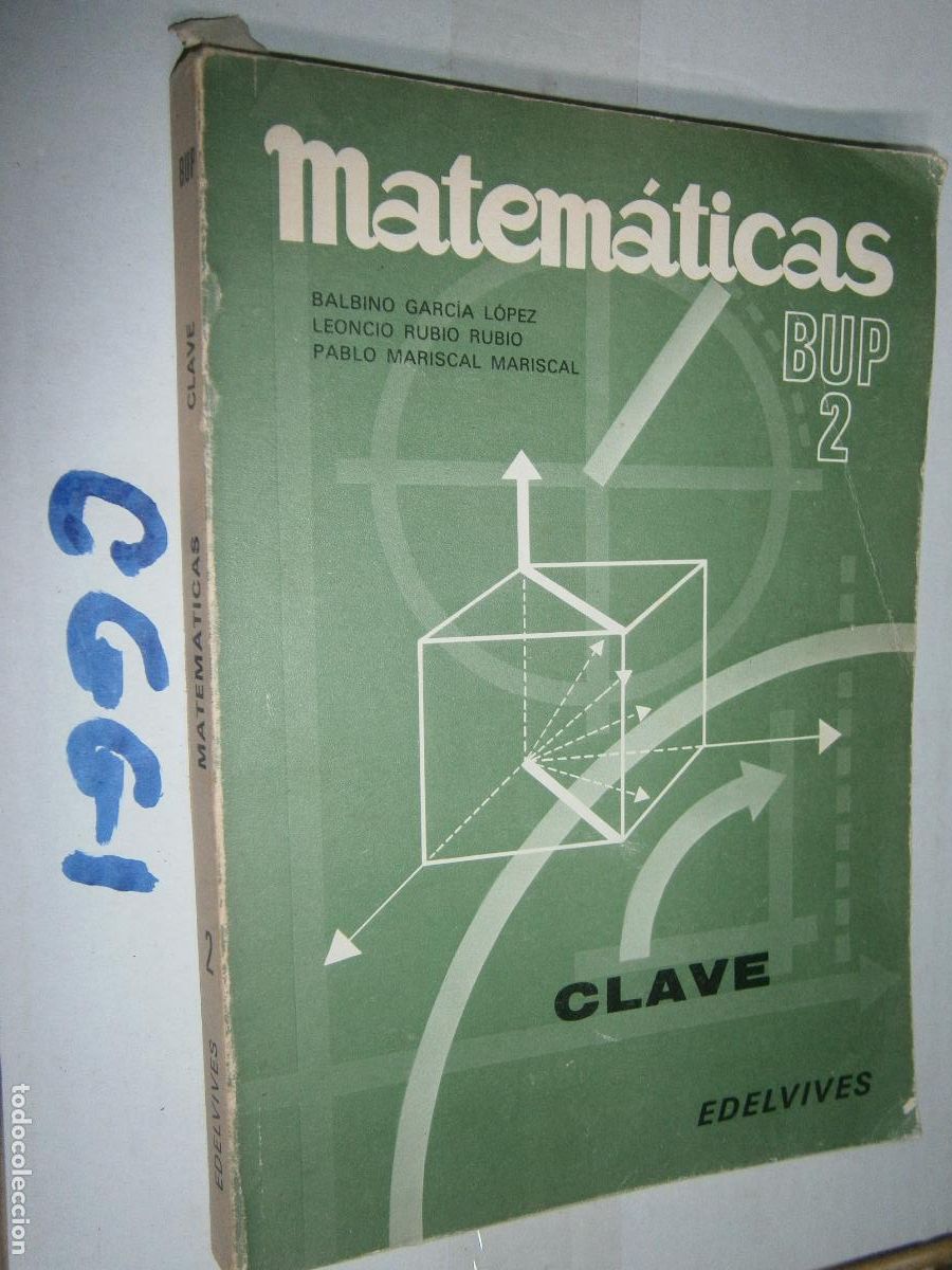 Libros de segunda mano: ANTIGUO LIBRO DE TEXTO - MATEMATICAS 2&ordm; BUP - Foto 1