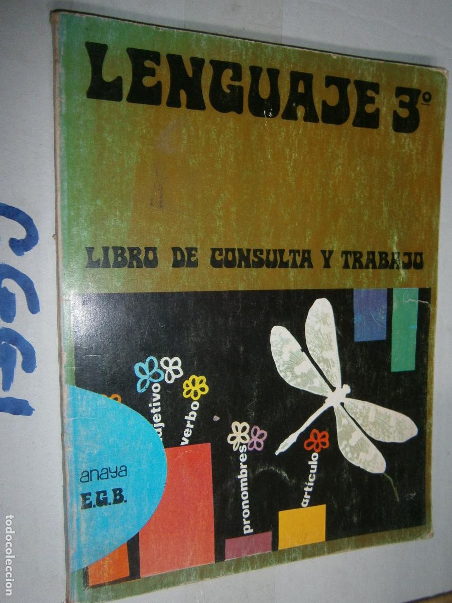 Libros de segunda mano: ANTIGUO LIBRO DE TEXTO - LENGUAJE 3&ordm; EGB - Foto 1