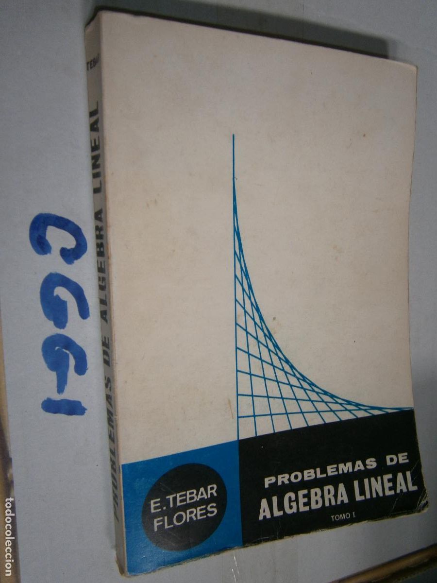 Libros de segunda mano: ANTIGUO LIBRO DE TEXTO - PROBLEMAS DE ALGEBRA LINEAL - Foto 1