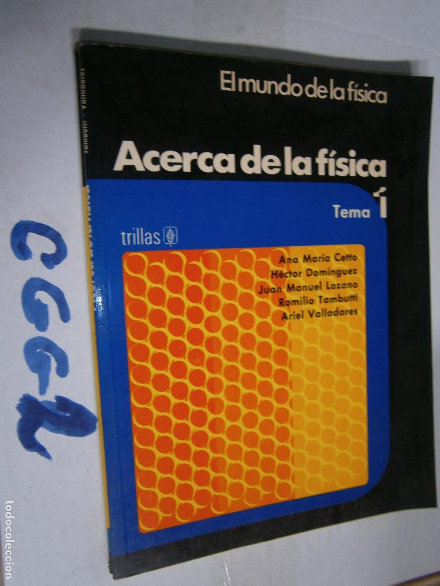 Libros de segunda mano: ANTIGUO LIBRO DE TEXTO - ACERCA DE LA FISICA - Foto 1