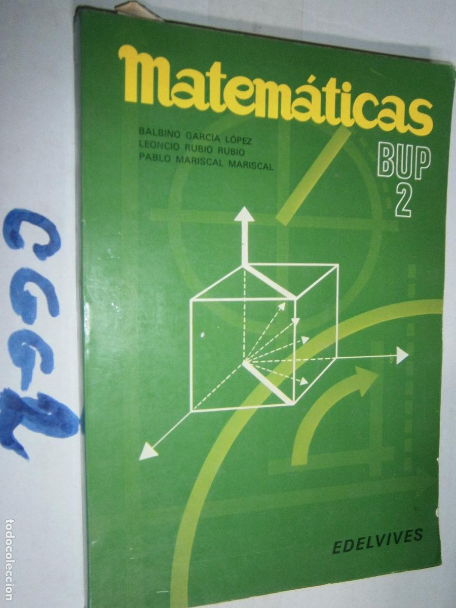 Libros de segunda mano: ANTIGUO LIBRO DE TEXTO - MATEMATICAS 2&ordm; BUP - Foto 1