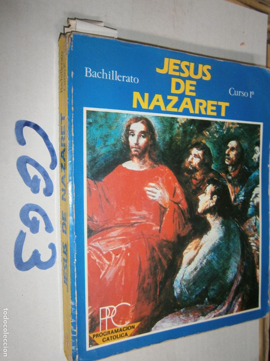 Libros de segunda mano: ANTIGUO LIBRO DE TEXTO - JESUS NAZARET 1&ordm; BUP - Foto 1