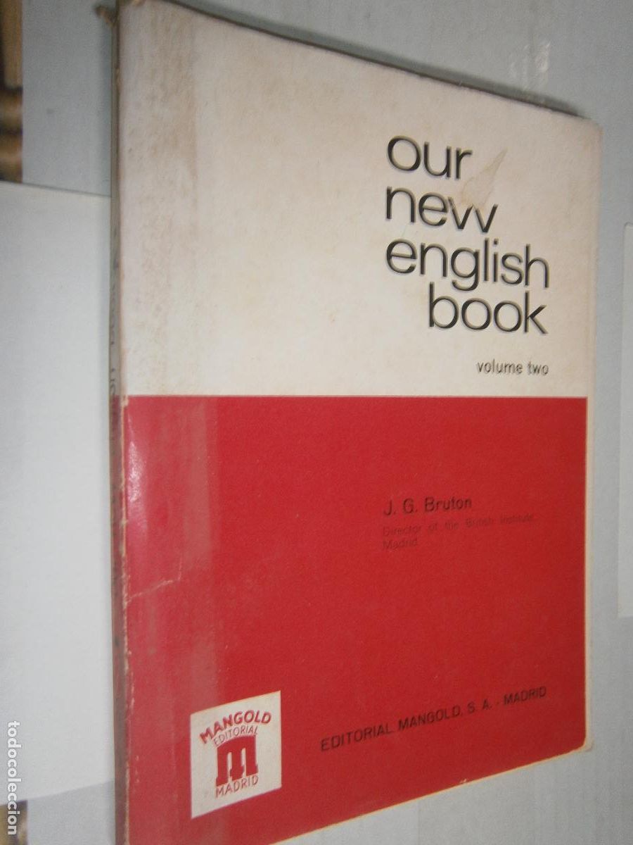 Libros de segunda mano: ANTIGUO LIBRO DE TEXTO - OUR NEW ENGLISH BOOK - Foto 1