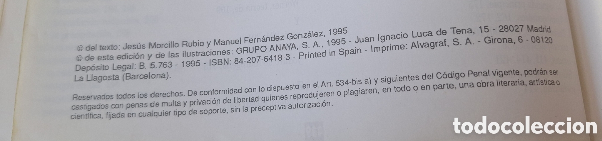 Libros de segunda mano: Qu&iacute;mica COU Anaya 1995 - Foto 4