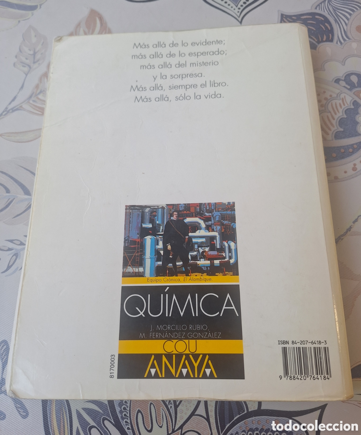 Libros de segunda mano: Qu&iacute;mica COU Anaya 1995 - Foto 2