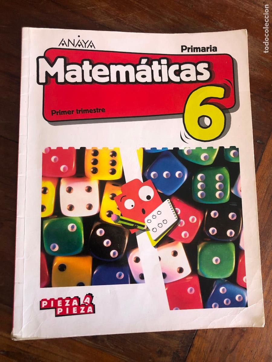 Libros de segunda mano: matematicas 6 primaria anaya - Foto 1