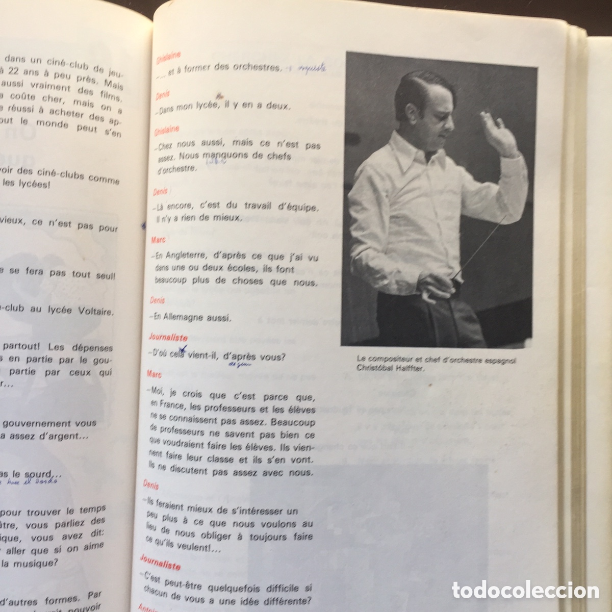 Libros de segunda mano: Mon Lyc&eacute;e 2 BUP Edelvives B.U.P. 1976 - Foto 8