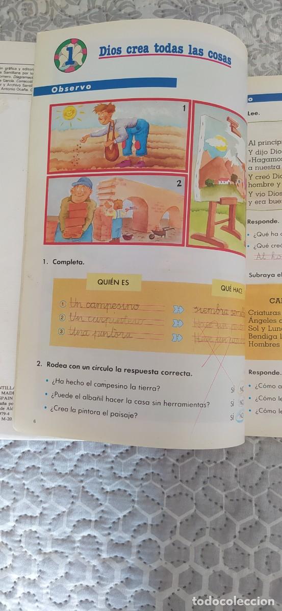Libros de segunda mano: RELIGI&Oacute;N 2 SANTILLANA - Foto 3