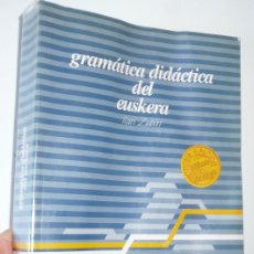 Libros de segunda mano: GRAMÁTICA DIDÁCTICA DEL EUSKERA - ILARI ZUBIRI (DIDAKTIKER, 1994)