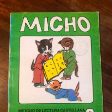 Libros de segunda mano: MICHO 2. MÉTODO DE LECTURA CASTELLANA. ED. BRUÑO. 1984