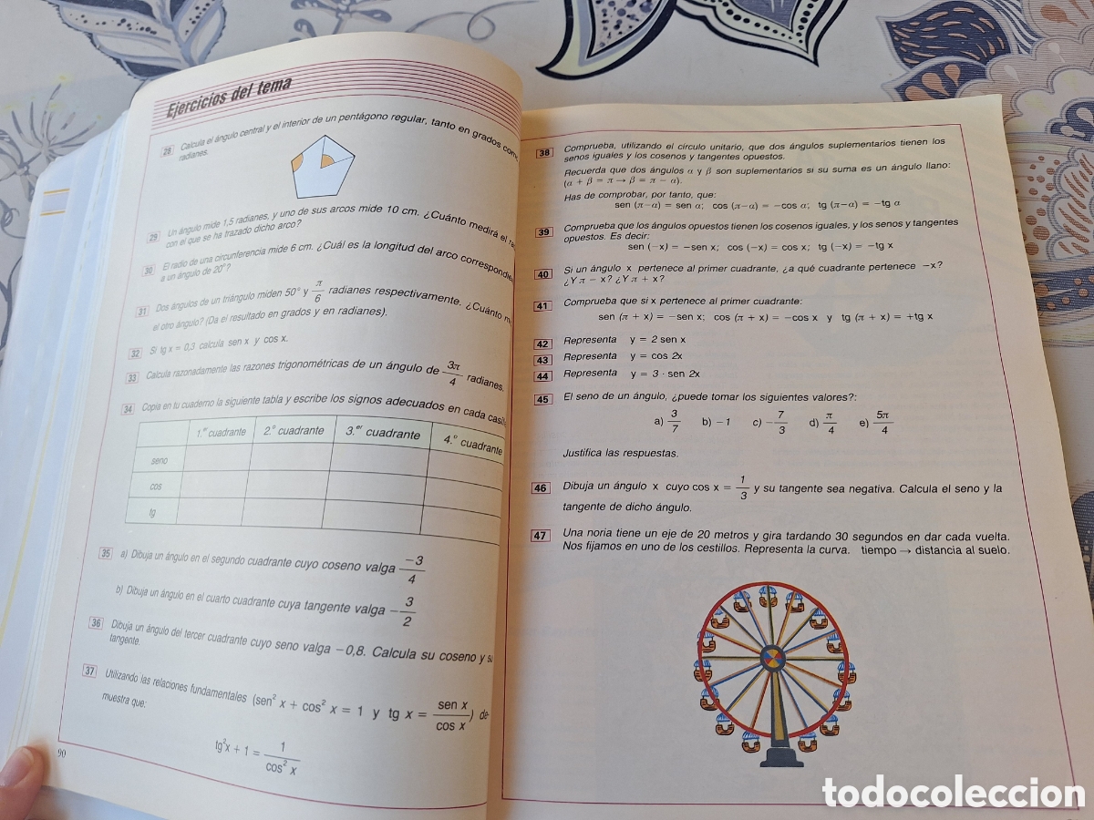 Libros de segunda mano: Matem&aacute;ticas Bachillerato 2 Anaya BUP 1988 - Foto 6