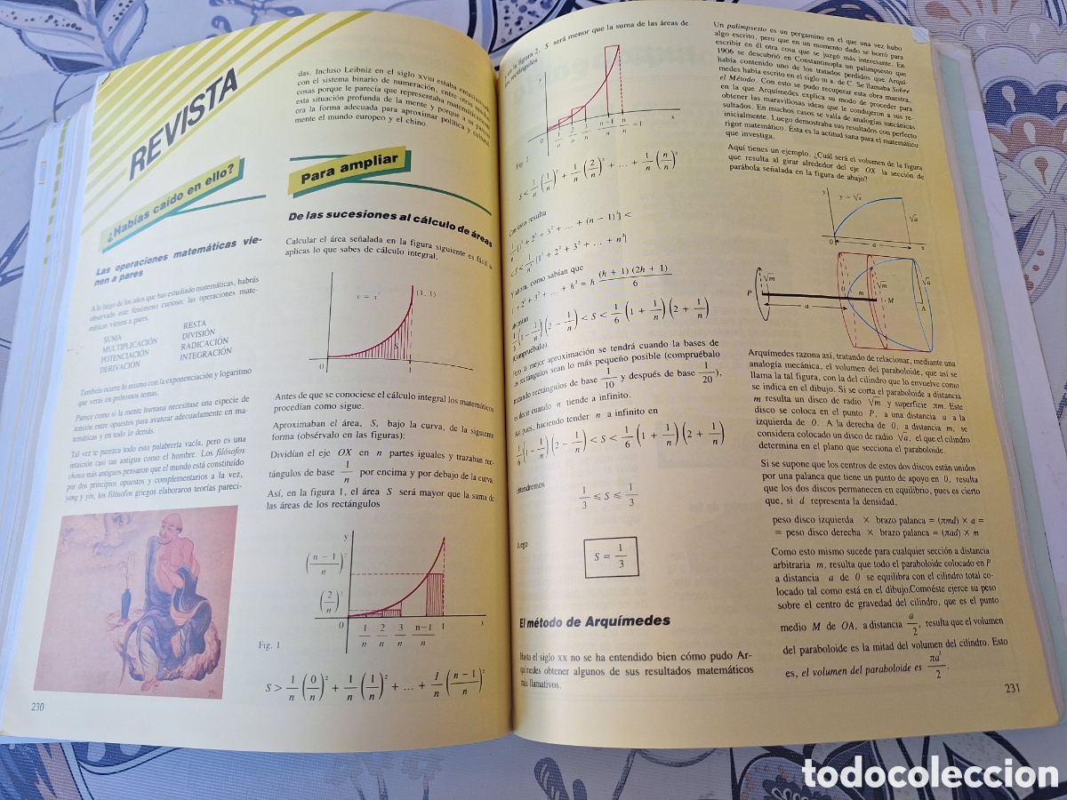 Libros de segunda mano: Matem&aacute;ticas Bachillerato 2 Anaya BUP 1988 - Foto 8