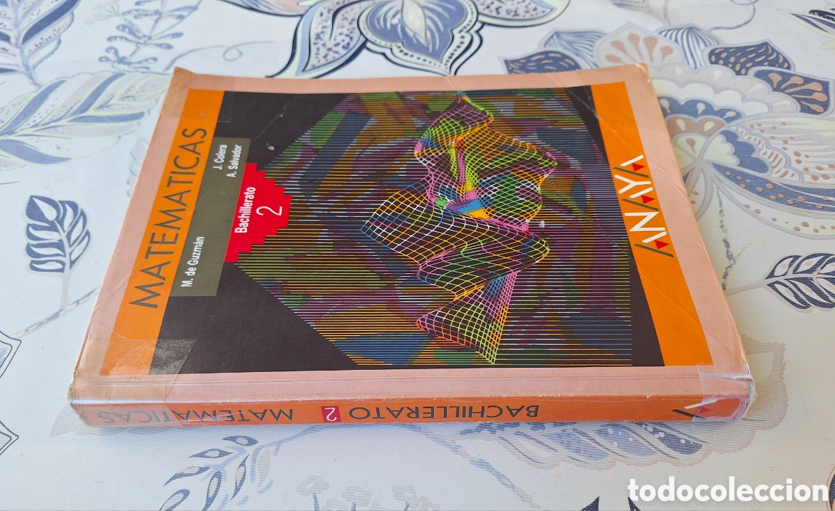 Libros de segunda mano: Matem&aacute;ticas Bachillerato 2 Anaya BUP 1988 - Foto 2