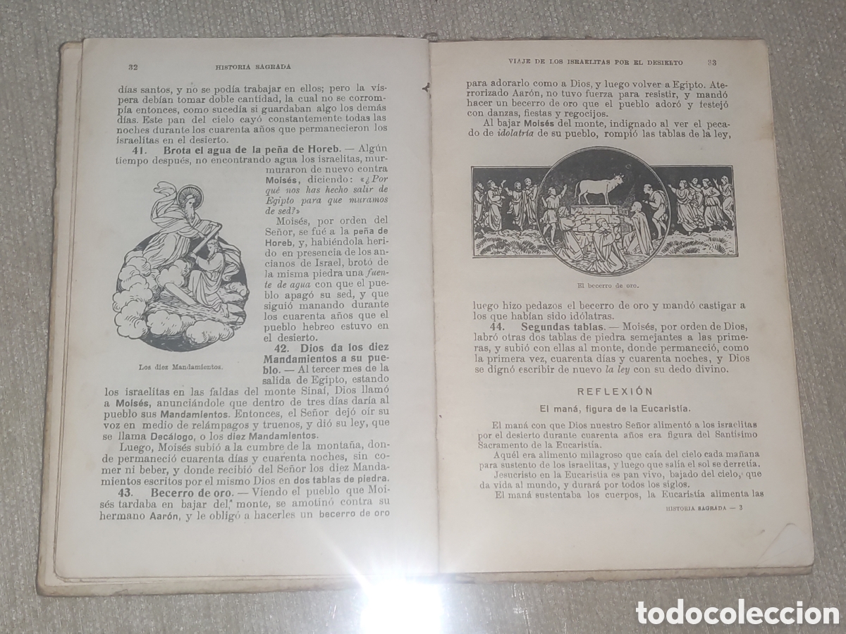 Libros de segunda mano: Historia Sagrada. Antiguo y Nuevo Testamento. - Foto 3