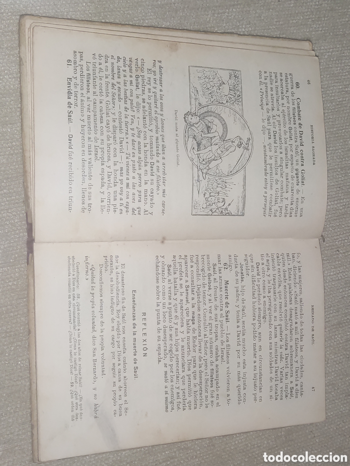 Libros de segunda mano: Historia Sagrada. Antiguo y Nuevo Testamento. - Foto 4