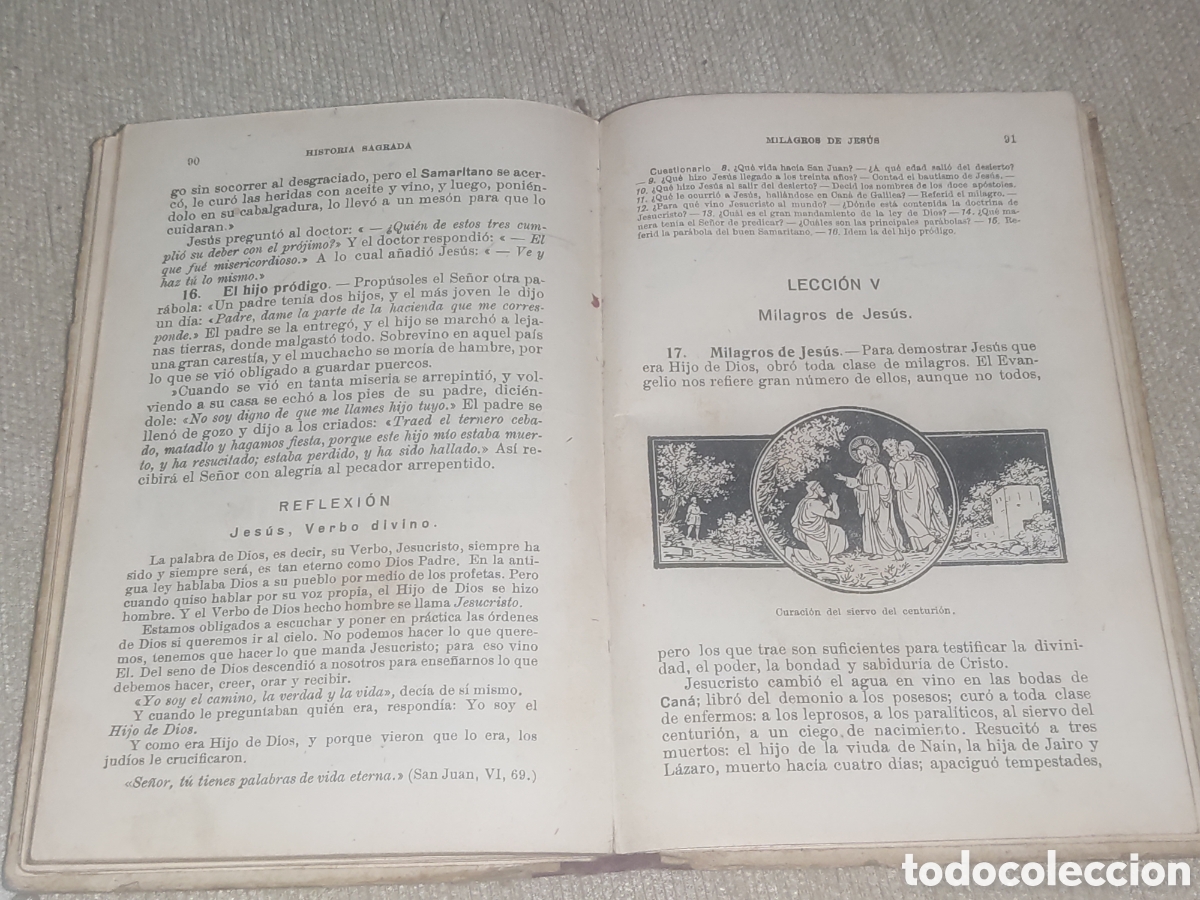 Libros de segunda mano: Historia Sagrada. Antiguo y Nuevo Testamento. - Foto 5