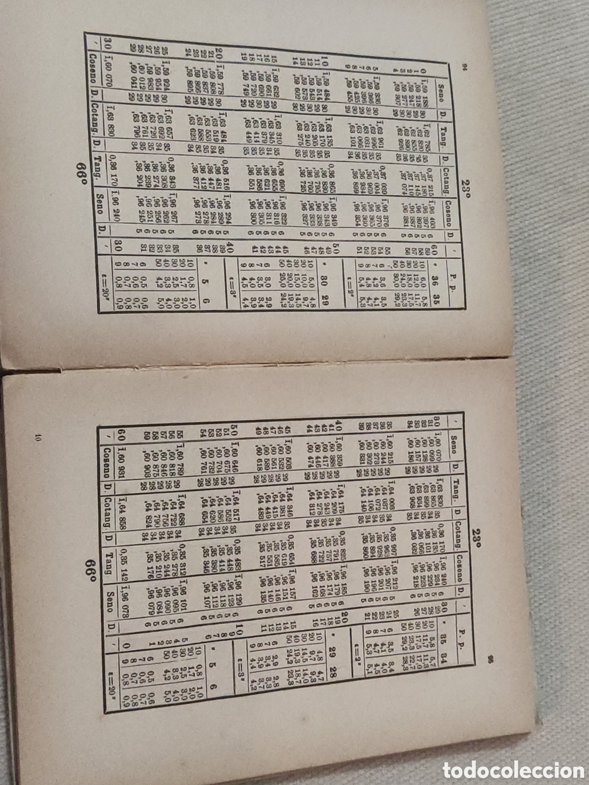 Libros de segunda mano: Tablas de Logaritmos - Foto 6