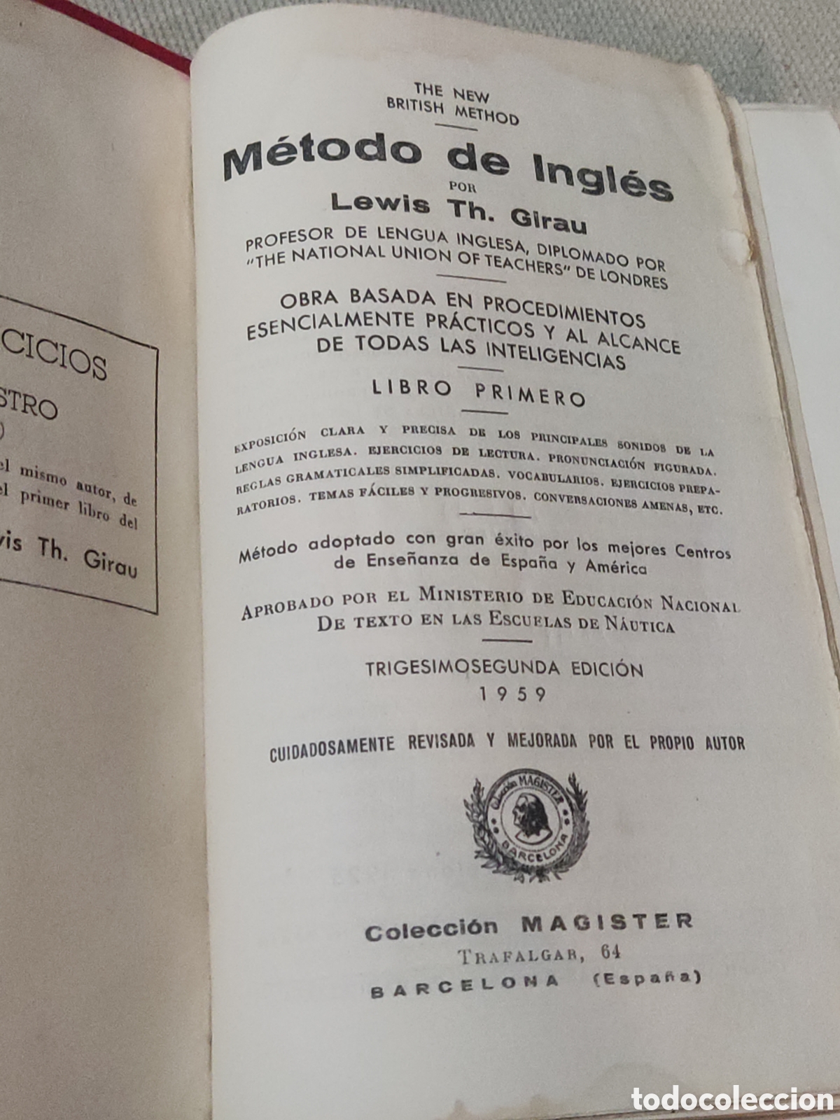 Libros de segunda mano: M&eacute;todo de Ingl&eacute;s.......... - Foto 2