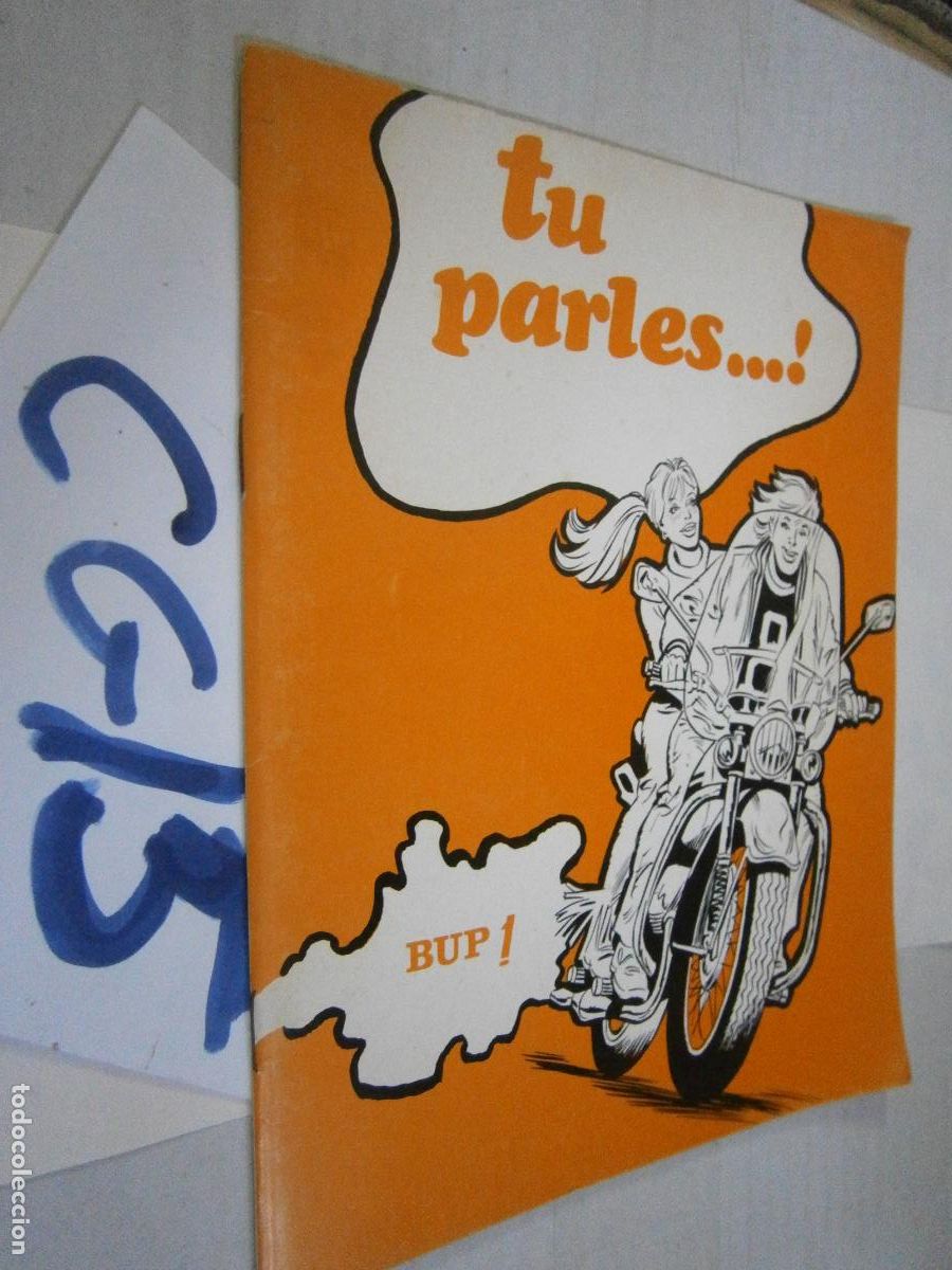 Libros de segunda mano: ANTIGUO LIBRO DE TEXTO - TU PARLES ... - 1&ordm; BUP - Foto 1