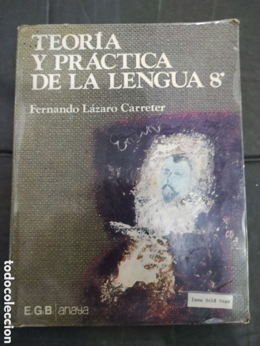 Libros de segunda mano: TEORIA Y PRACTICA DE LA LENGUA a&ntilde;o 1978 - Foto 1