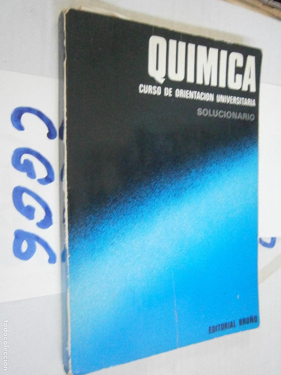 Libros de segunda mano: ANTIGUO LIBRO DE TEXTO - QUIMICA COU