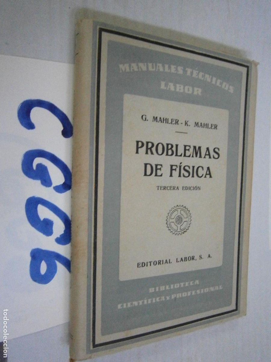Libros de segunda mano: ANTIGUO LIBRO DE TEXTO - PROBLEMAS DE FISICA - Foto 1