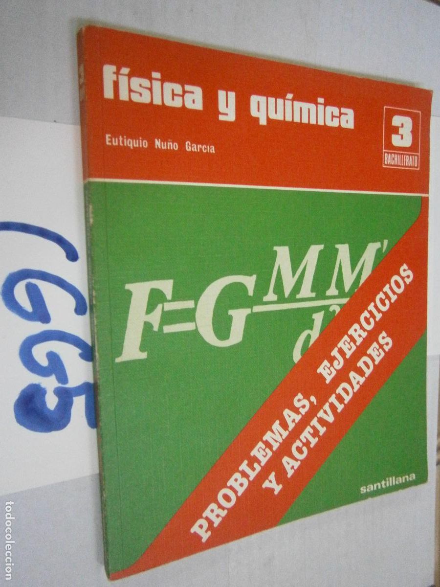 Libros de segunda mano: ANTIGUO LIBRO DE TEXTO - FISICA Y QUIMICA 3&ordm; - Foto 1