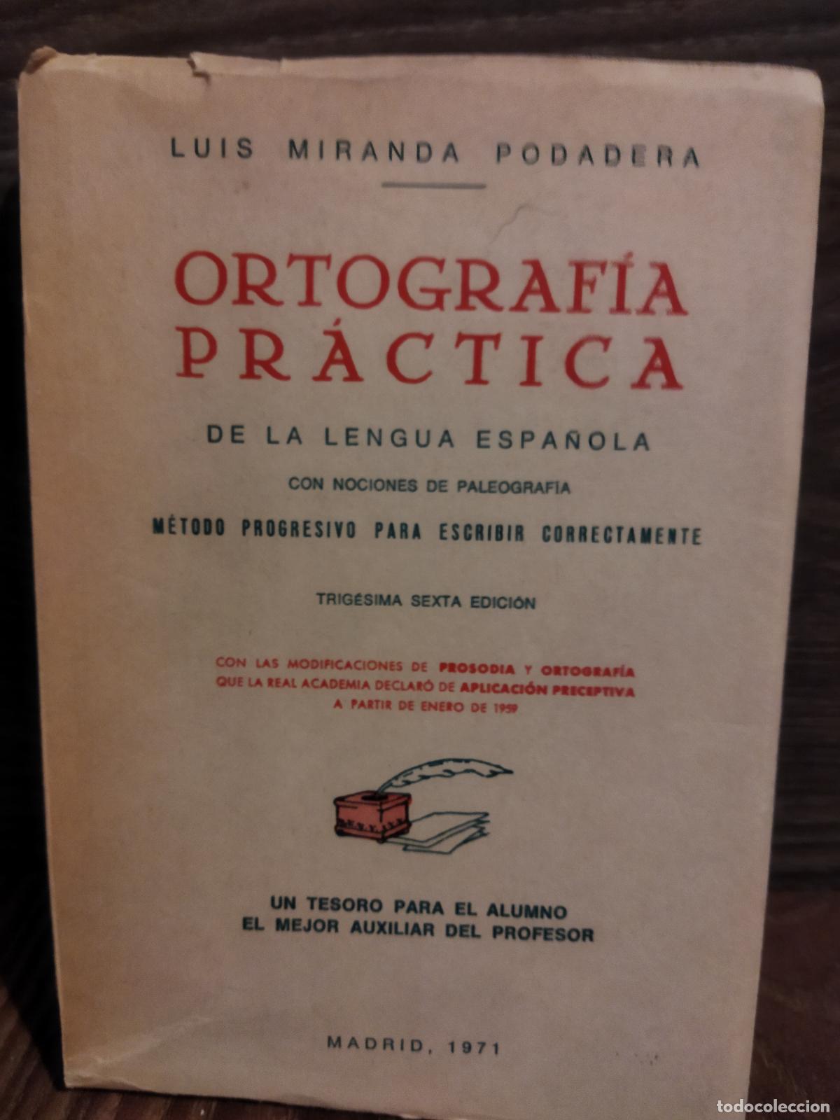 Libros de segunda mano: Ortograf&iacute;a pr&aacute;ctica - Foto 1