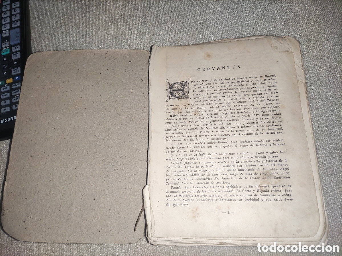 Libros de segunda mano: El Quijote. Edici&oacute;n Escolar. - Foto 4