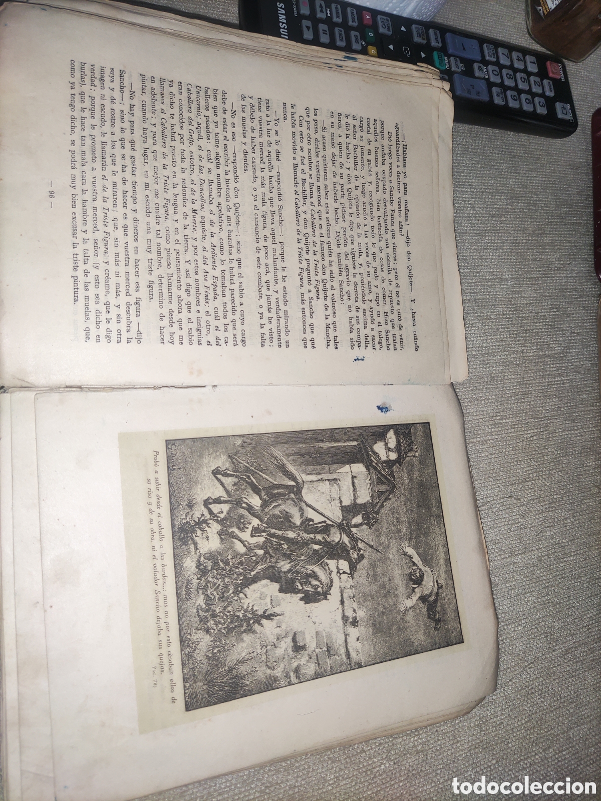 Libros de segunda mano: El Quijote. Edici&oacute;n Escolar. - Foto 8