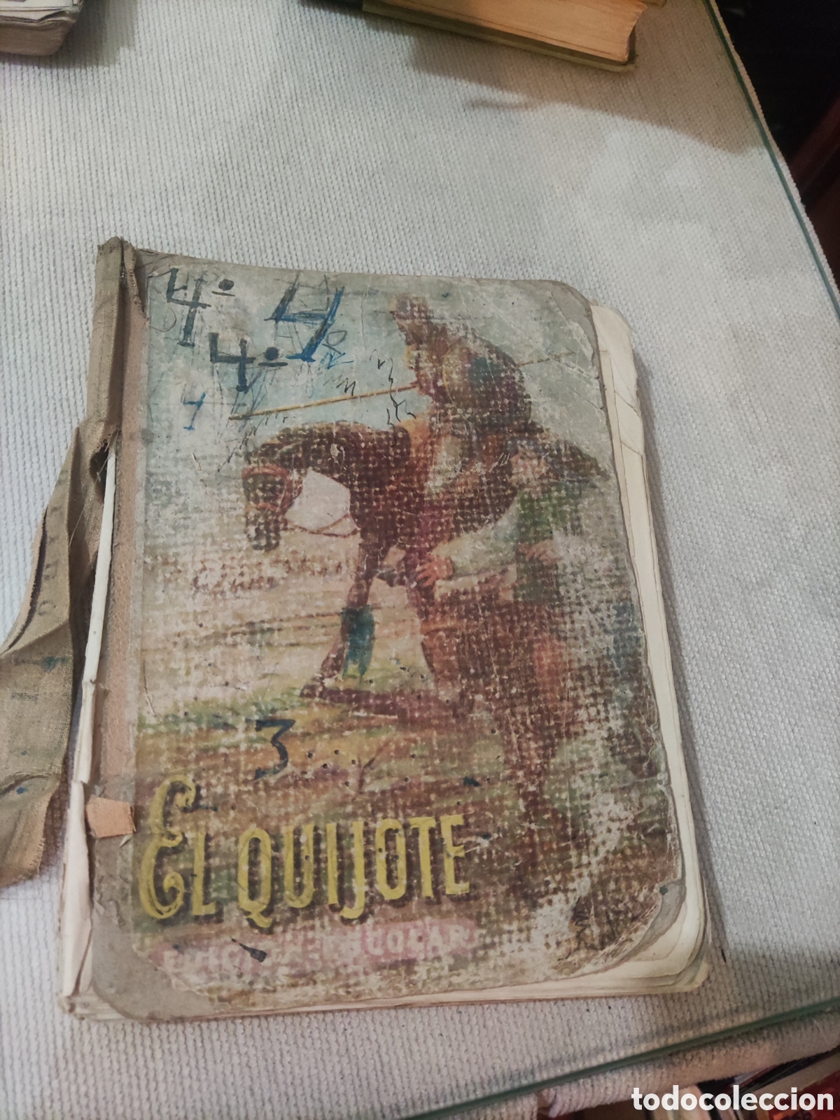 Libros de segunda mano: El Quijote. Edici&oacute;n Escolar. - Foto 1