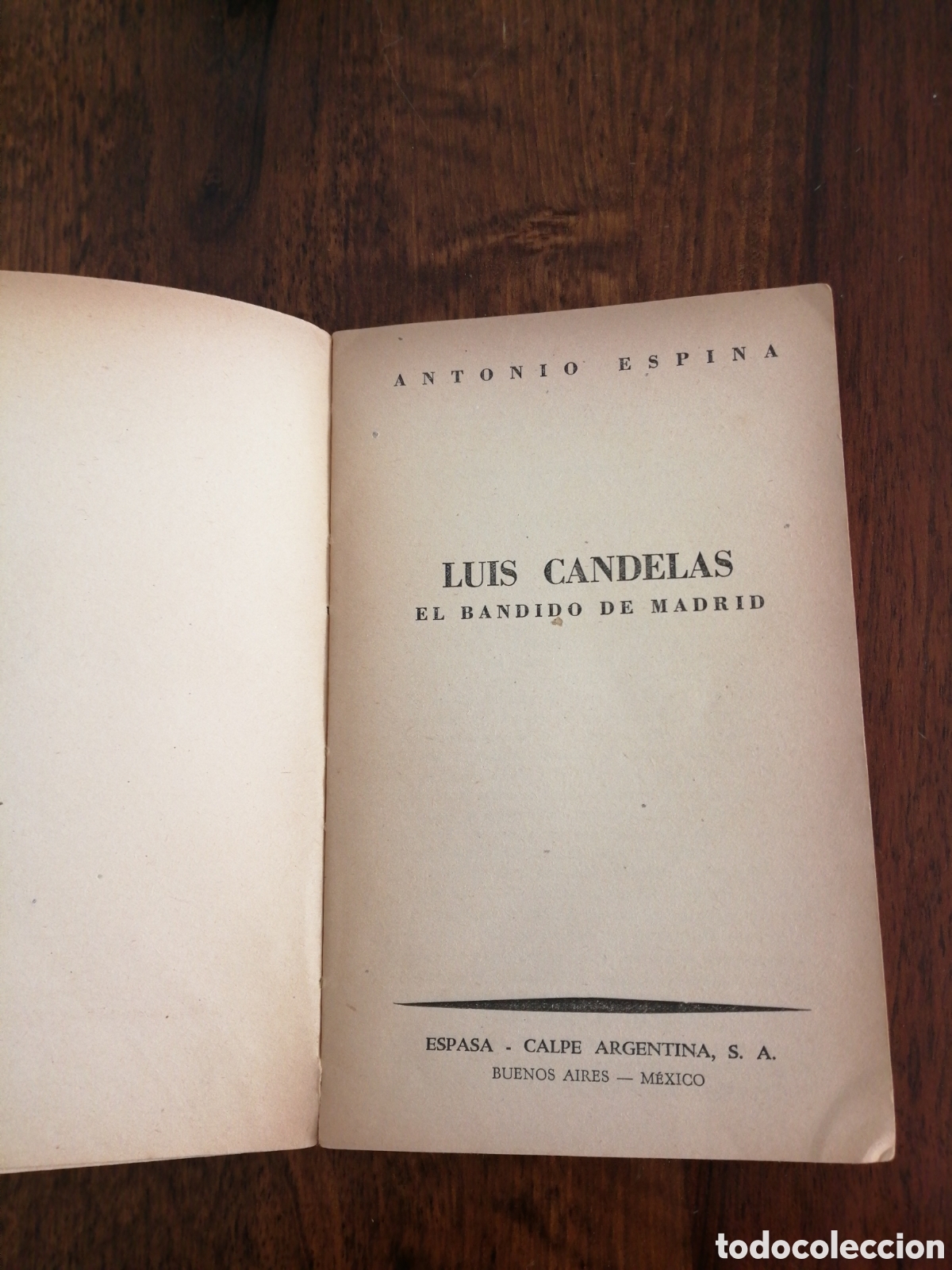 Libros de segunda mano: El Bandido de Madrid Lu&iacute;s Candelas - Foto 2